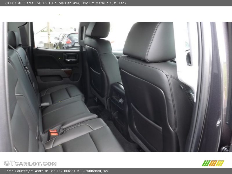 Iridium Metallic / Jet Black 2014 GMC Sierra 1500 SLT Double Cab 4x4