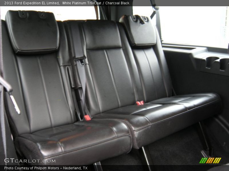 White Platinum Tri-Coat / Charcoal Black 2013 Ford Expedition EL Limited