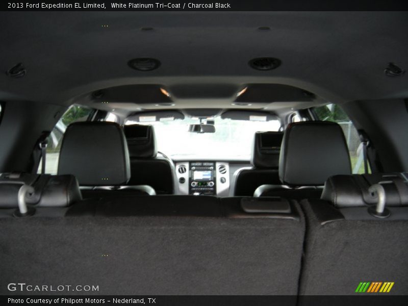 White Platinum Tri-Coat / Charcoal Black 2013 Ford Expedition EL Limited