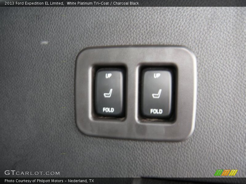 White Platinum Tri-Coat / Charcoal Black 2013 Ford Expedition EL Limited