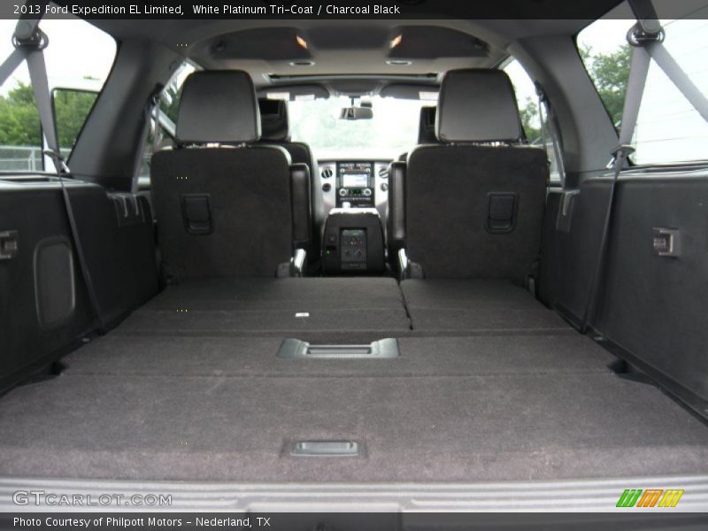 White Platinum Tri-Coat / Charcoal Black 2013 Ford Expedition EL Limited