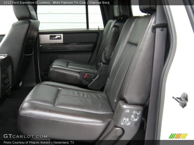 White Platinum Tri-Coat / Charcoal Black 2013 Ford Expedition EL Limited