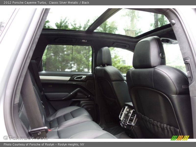 Rear Seat of 2012 Cayenne Turbo