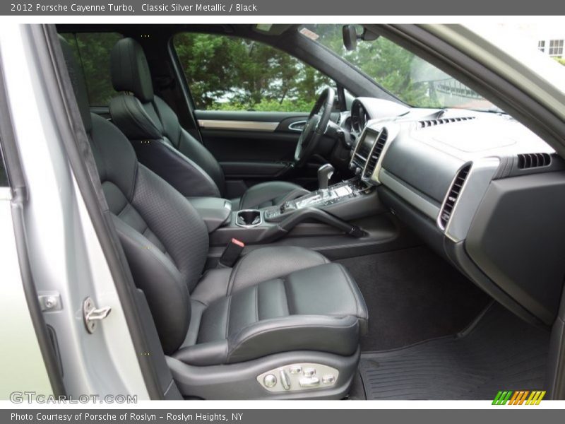 Front Seat of 2012 Cayenne Turbo