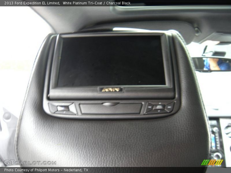 White Platinum Tri-Coat / Charcoal Black 2013 Ford Expedition EL Limited