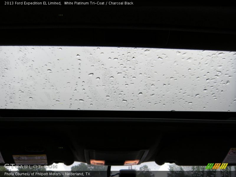 White Platinum Tri-Coat / Charcoal Black 2013 Ford Expedition EL Limited