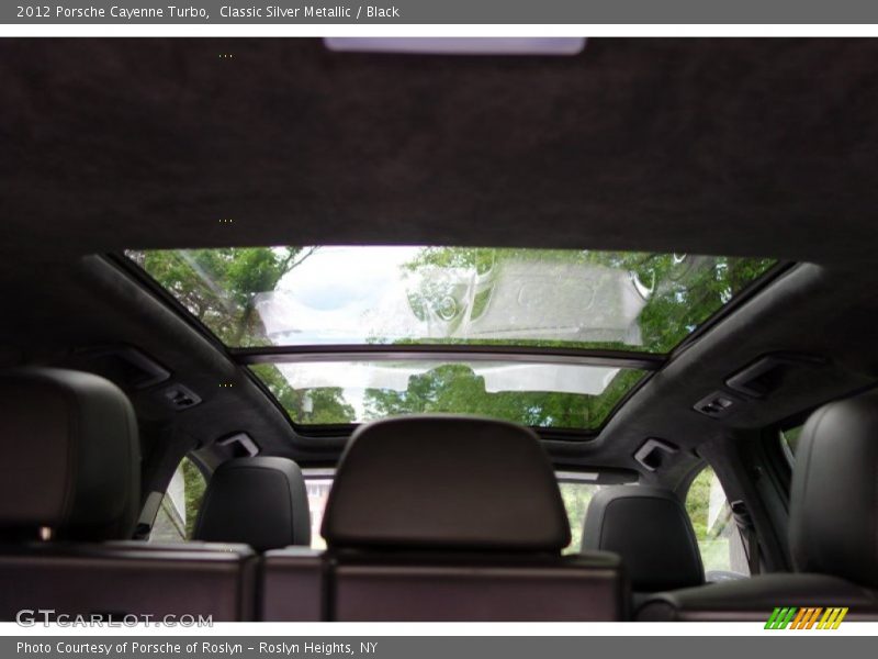 Classic Silver Metallic / Black 2012 Porsche Cayenne Turbo