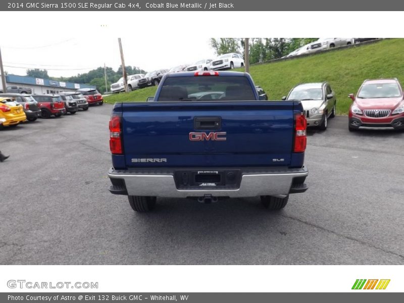 Cobalt Blue Metallic / Jet Black 2014 GMC Sierra 1500 SLE Regular Cab 4x4
