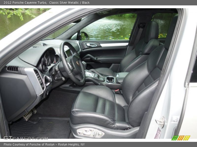 Front Seat of 2012 Cayenne Turbo