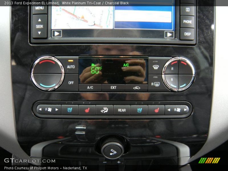 White Platinum Tri-Coat / Charcoal Black 2013 Ford Expedition EL Limited