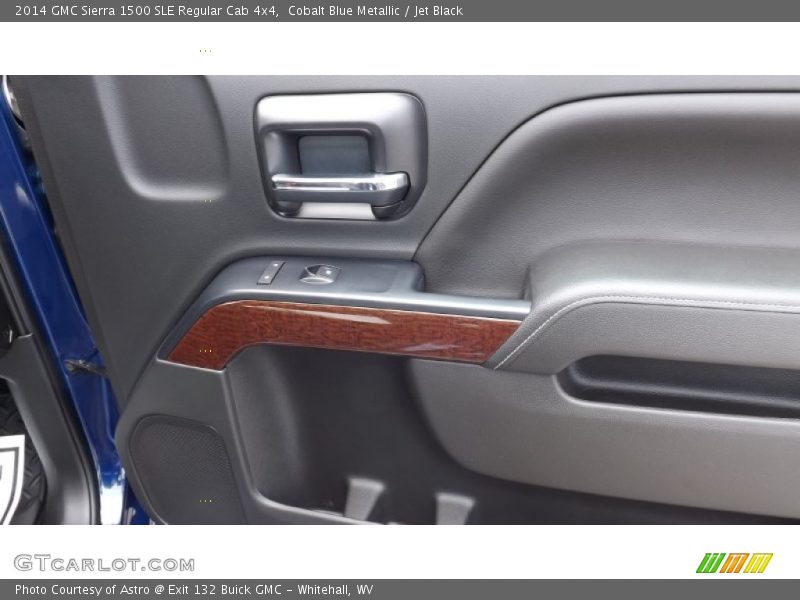 Cobalt Blue Metallic / Jet Black 2014 GMC Sierra 1500 SLE Regular Cab 4x4