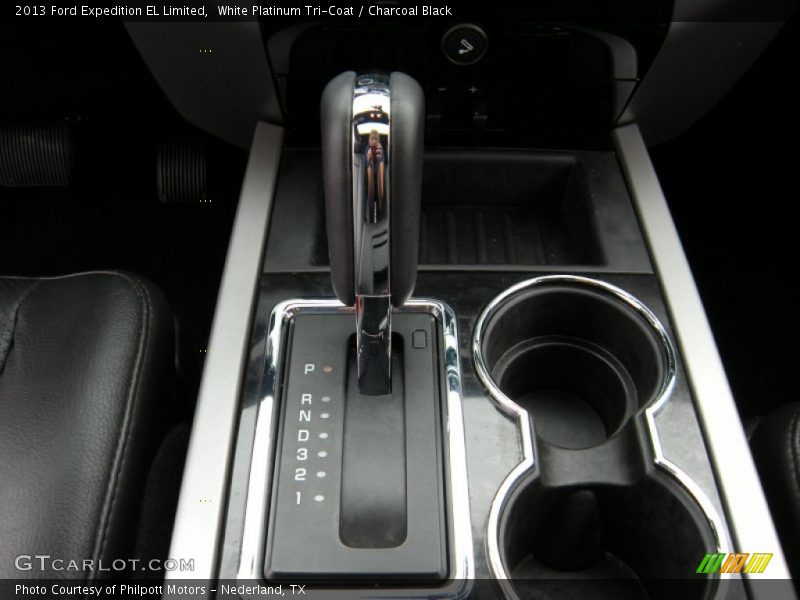 White Platinum Tri-Coat / Charcoal Black 2013 Ford Expedition EL Limited
