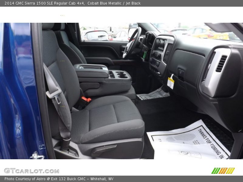 Cobalt Blue Metallic / Jet Black 2014 GMC Sierra 1500 SLE Regular Cab 4x4