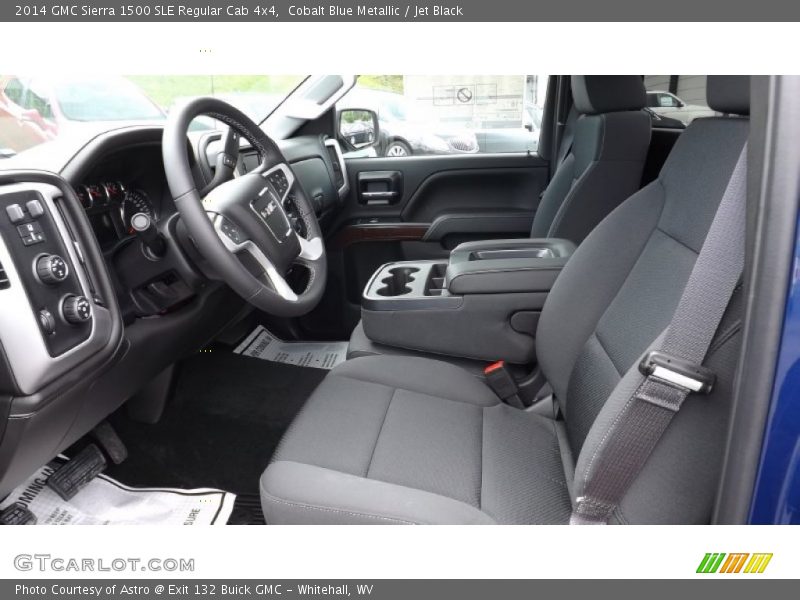 Cobalt Blue Metallic / Jet Black 2014 GMC Sierra 1500 SLE Regular Cab 4x4