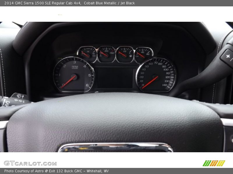 Cobalt Blue Metallic / Jet Black 2014 GMC Sierra 1500 SLE Regular Cab 4x4
