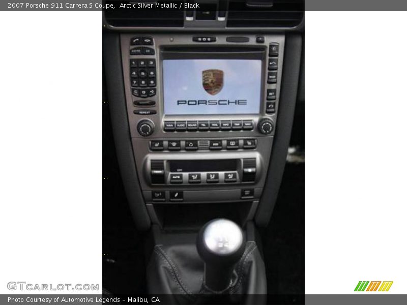 Arctic Silver Metallic / Black 2007 Porsche 911 Carrera S Coupe