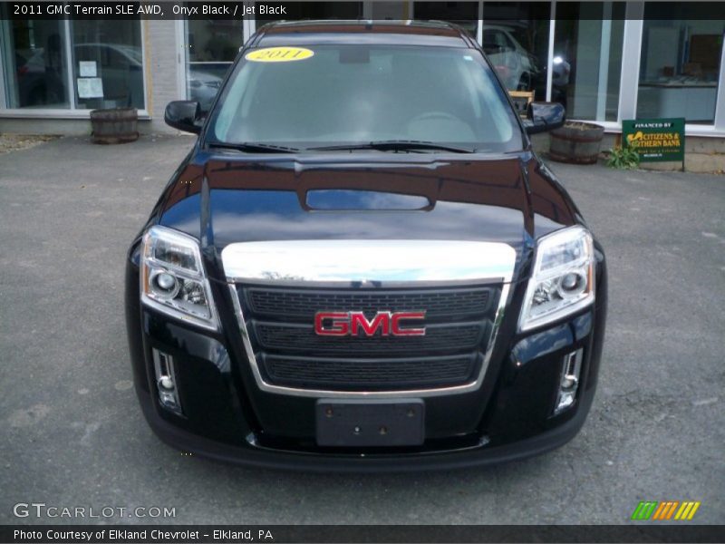 Onyx Black / Jet Black 2011 GMC Terrain SLE AWD
