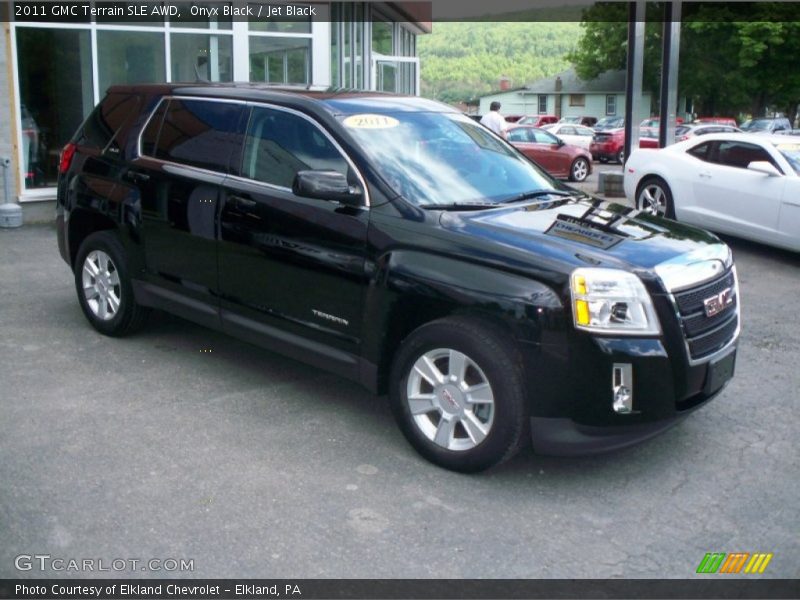 Onyx Black / Jet Black 2011 GMC Terrain SLE AWD