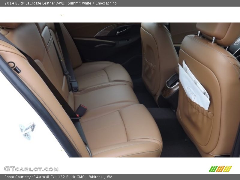 Summit White / Choccachino 2014 Buick LaCrosse Leather AWD
