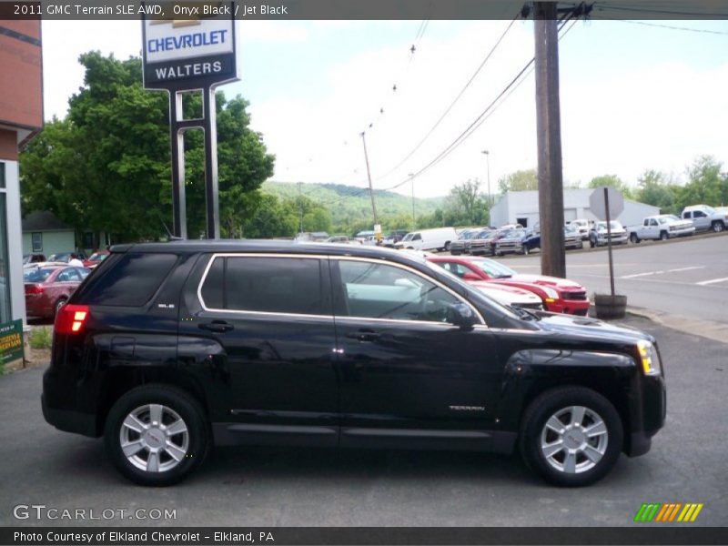 Onyx Black / Jet Black 2011 GMC Terrain SLE AWD