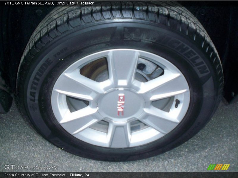 Onyx Black / Jet Black 2011 GMC Terrain SLE AWD