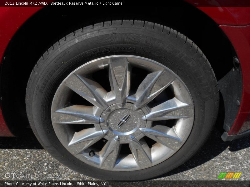 Bordeaux Reserve Metallic / Light Camel 2012 Lincoln MKZ AWD