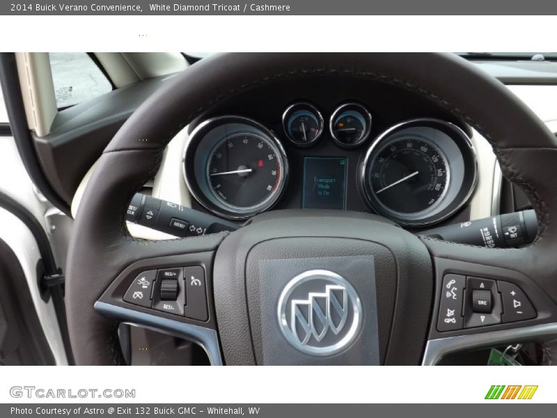 White Diamond Tricoat / Cashmere 2014 Buick Verano Convenience