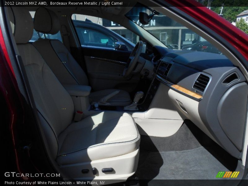Bordeaux Reserve Metallic / Light Camel 2012 Lincoln MKZ AWD