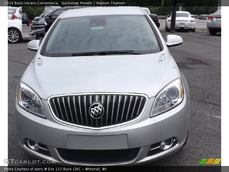 Quicksilver Metallic / Medium Titanium 2014 Buick Verano Convenience