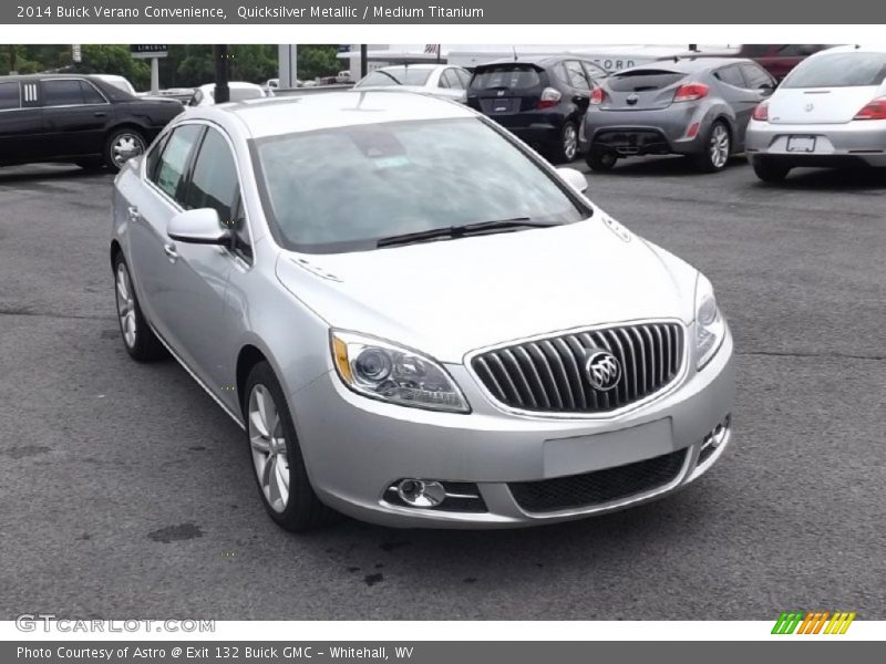 Quicksilver Metallic / Medium Titanium 2014 Buick Verano Convenience