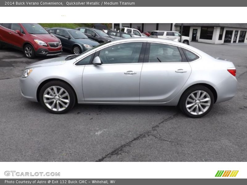 Quicksilver Metallic / Medium Titanium 2014 Buick Verano Convenience