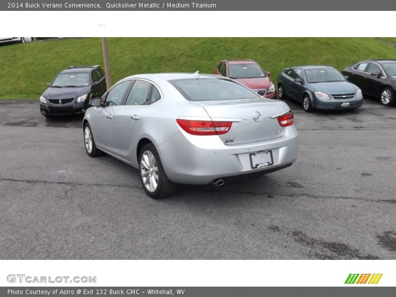 Quicksilver Metallic / Medium Titanium 2014 Buick Verano Convenience
