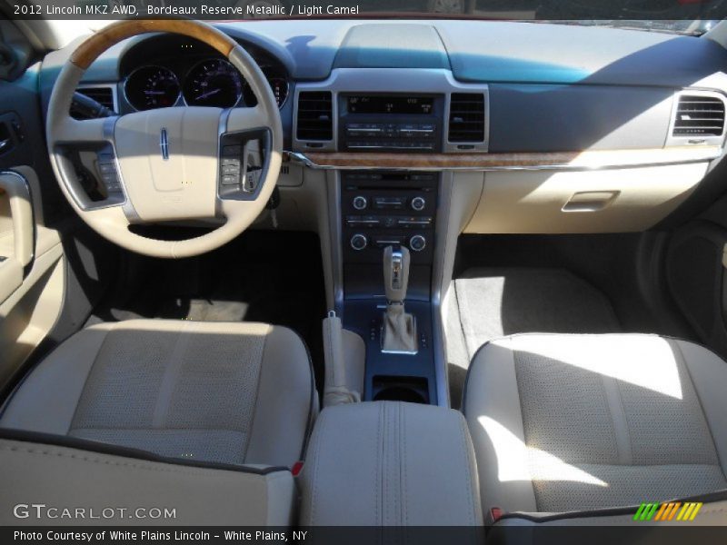 Bordeaux Reserve Metallic / Light Camel 2012 Lincoln MKZ AWD