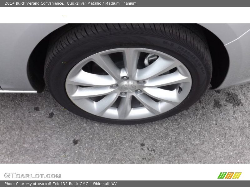 Quicksilver Metallic / Medium Titanium 2014 Buick Verano Convenience