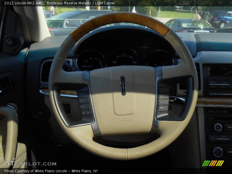 Bordeaux Reserve Metallic / Light Camel 2012 Lincoln MKZ AWD