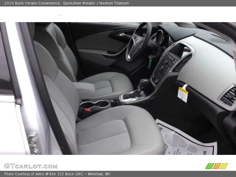 Quicksilver Metallic / Medium Titanium 2014 Buick Verano Convenience