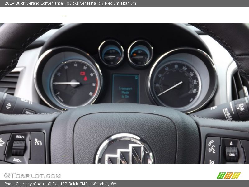 Quicksilver Metallic / Medium Titanium 2014 Buick Verano Convenience