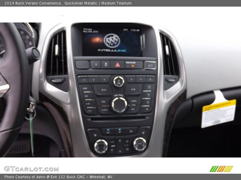 Quicksilver Metallic / Medium Titanium 2014 Buick Verano Convenience
