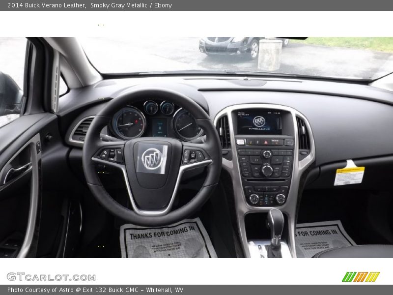 Smoky Gray Metallic / Ebony 2014 Buick Verano Leather