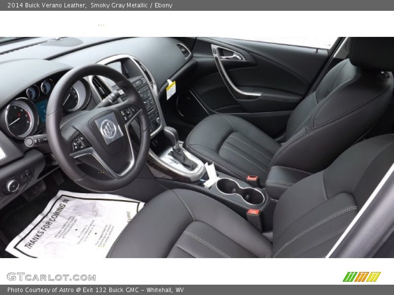 Smoky Gray Metallic / Ebony 2014 Buick Verano Leather