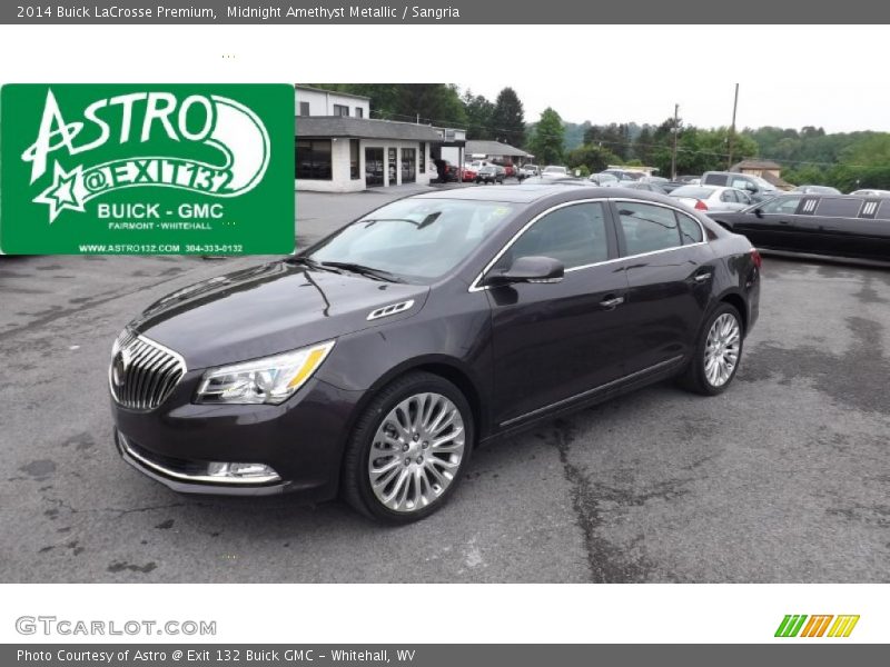 Midnight Amethyst Metallic / Sangria 2014 Buick LaCrosse Premium