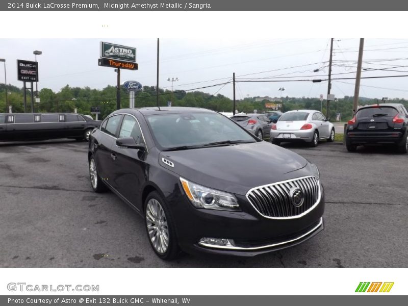 Midnight Amethyst Metallic / Sangria 2014 Buick LaCrosse Premium