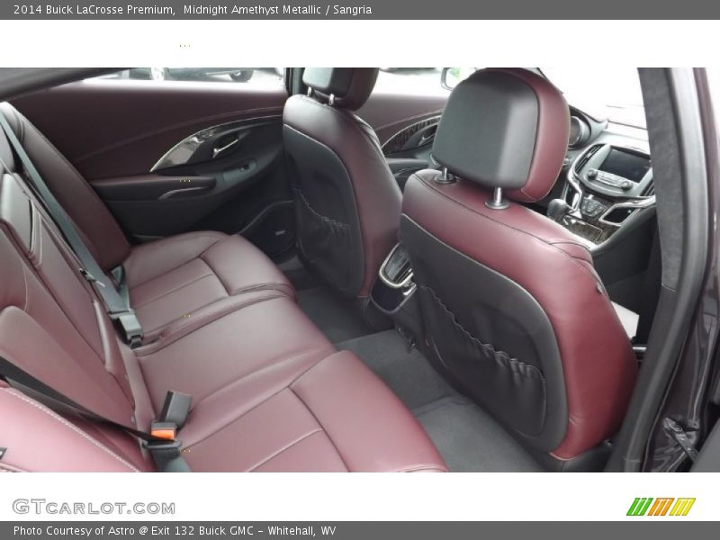 Rear Seat of 2014 LaCrosse Premium