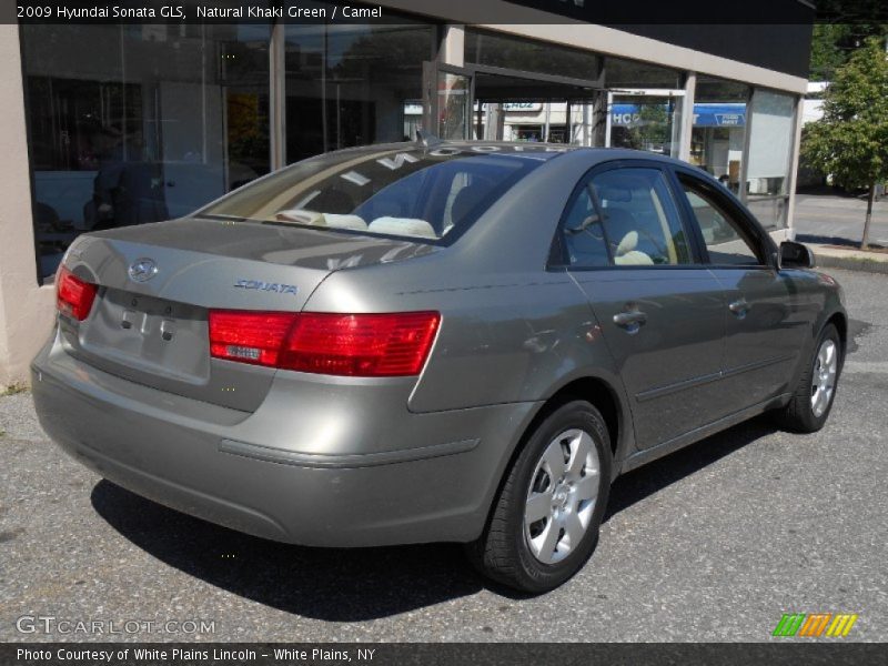 Natural Khaki Green / Camel 2009 Hyundai Sonata GLS