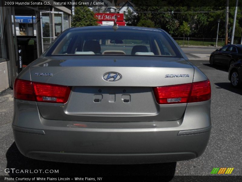 Natural Khaki Green / Camel 2009 Hyundai Sonata GLS