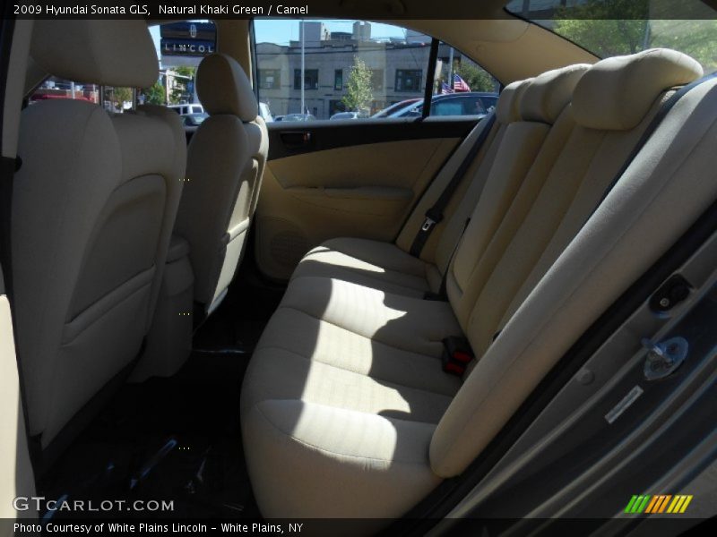Natural Khaki Green / Camel 2009 Hyundai Sonata GLS
