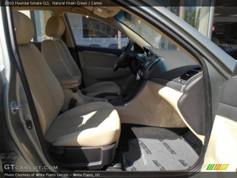 Natural Khaki Green / Camel 2009 Hyundai Sonata GLS
