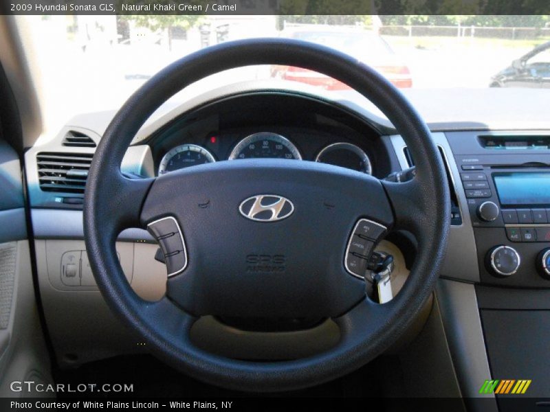 Natural Khaki Green / Camel 2009 Hyundai Sonata GLS