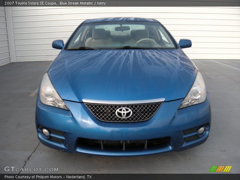 Blue Streak Metallic / Ivory 2007 Toyota Solara SE Coupe