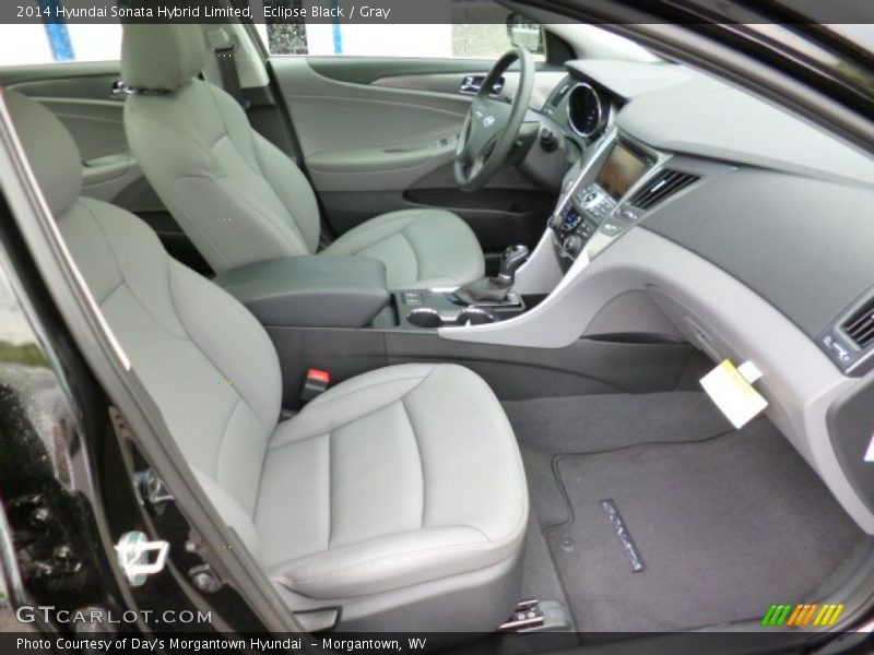  2014 Sonata Hybrid Limited Gray Interior